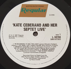 Kate Ceberano - Kate Ceberano & Her Septet
