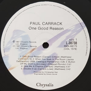 Paul Carrack - One Good Reason