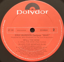 Load image into Gallery viewer, Eric Burdon &amp; War- Eric Burdon Declares &quot;WAR&quot;