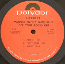 Load image into Gallery viewer, Manfred Mann&#39;s Earth Band - Get Your Rocks Off