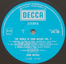 Load image into Gallery viewer, John Mayall - The World Of John Mayall Vol.2