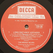 Load image into Gallery viewer, Moody Blues - Long Distance Voyager