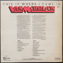Load image into Gallery viewer, Van Morrison - This Is Where I Came In