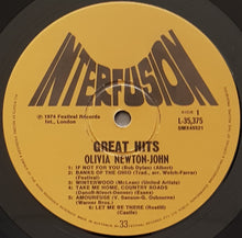 Load image into Gallery viewer, Olivia Newton-John - Great Hits!