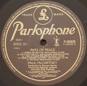 Beatles (Paul Mccartney)- Pipes Of Peace