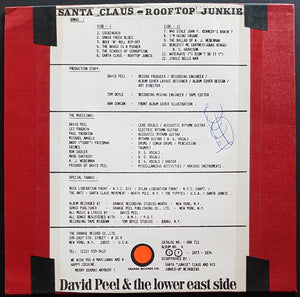 David Peel & The Lower East Side - Santa Claus - Rooftop Junkie