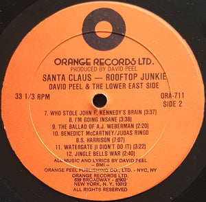 David Peel & The Lower East Side - Santa Claus - Rooftop Junkie