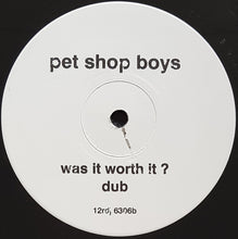 Load image into Gallery viewer, Pet Shop Boys - Was It Worth It?