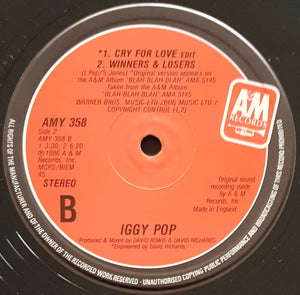 Iggy Pop - Cry For Love - Dance Mix