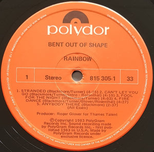 Rainbow - Bent Out Of Shape