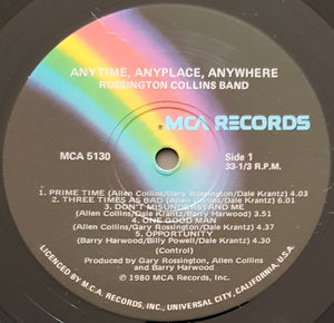 Rossington Collins Band - Anytime, Anyplace, Anywhere