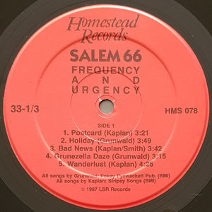 Salem 66 - Frequency And Urgency