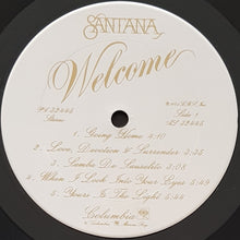 Load image into Gallery viewer, Santana - Welcome