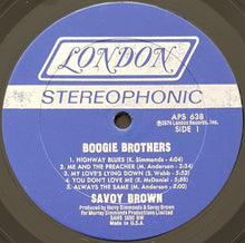 Load image into Gallery viewer, Savoy Brown - Boogie Brothers