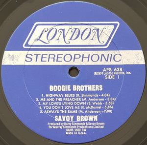 Savoy Brown - Boogie Brothers