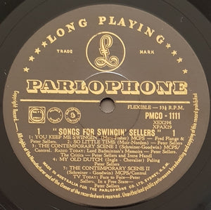Peter Sellers - Songs For Swingin' Sellers