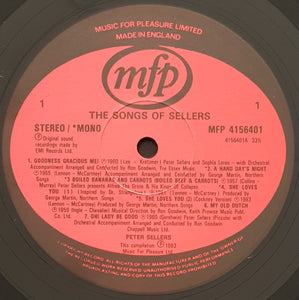 Peter Sellers - The Songs Of Sellers