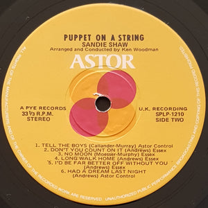 Sandie Shaw - Puppet On A String