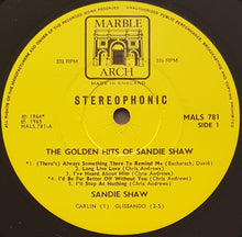 Load image into Gallery viewer, Sandie Shaw - The Golden Hits Of Sandie Shaw