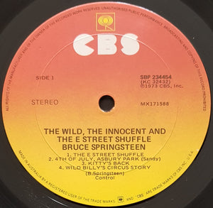 Bruce Springsteen - The Wild, The Innocent & The E Street Shuffle