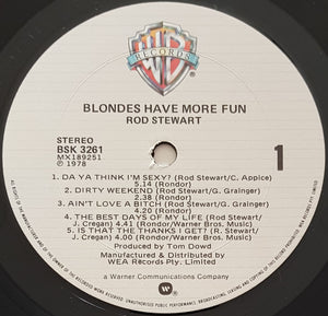 Rod Stewart - Blondes Have More Fun