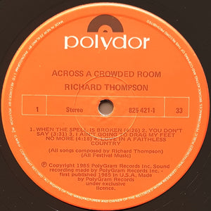 Thompson, Richard - Across A Crowded Room