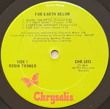 Load image into Gallery viewer, Robin Trower - For Earth Below