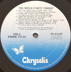 Tyler, Bonnie - The World Starts Tonight