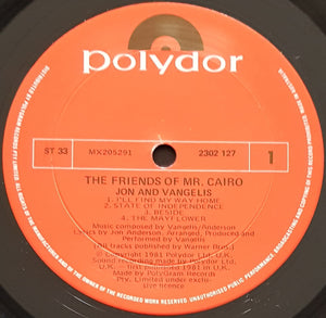Vangelis - The Friends Of Mr. Cairo