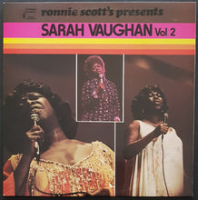 Load image into Gallery viewer, Vaughan, Sarah - Ronnie Scott&#39;s Presents Sarah Vaughan Live Vol.2