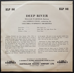 William Warfield - Deep River