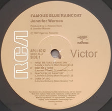 Load image into Gallery viewer, Jennifer Warnes - Famous Blue Raincoat - The Songs of Leonard Cohen