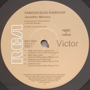 Jennifer Warnes - Famous Blue Raincoat - The Songs of Leonard Cohen