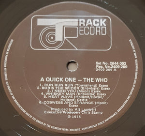 Who - A Quick One / Sell Out