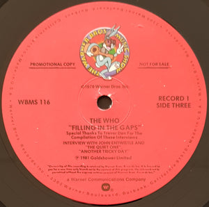 Who - Filling In The Gaps