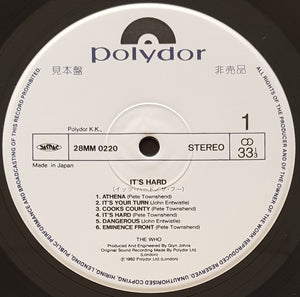 Who - It's Hard
