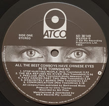 Load image into Gallery viewer, Who (Pete Townshend) - All The Best Cowboys Have Chinese Eyes