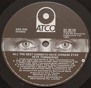 Who (Pete Townshend) - All The Best Cowboys Have Chinese Eyes