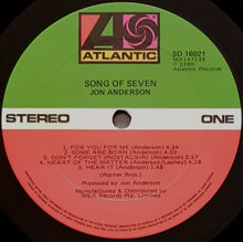 Load image into Gallery viewer, Yes (Jon Anderson) - Song Of Seven