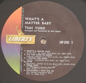 Timi Yuro - What's A Matter Baby