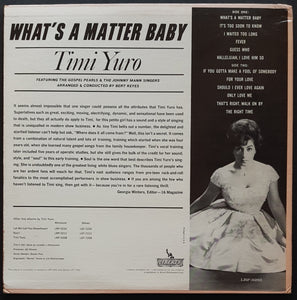 Timi Yuro - What's A Matter Baby