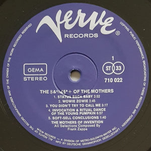 Frank Zappa (Mothers Of Invention) - The **** Of The Mothers