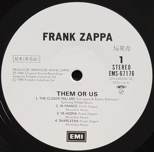 Frank Zappa - Them Or Us