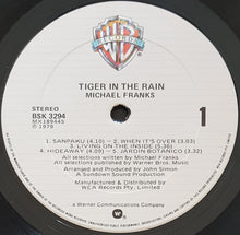 Load image into Gallery viewer, Michael Franks - Tiger In The Rain