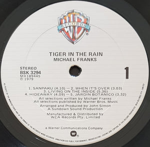 Michael Franks - Tiger In The Rain