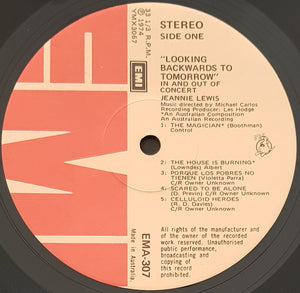 Lewis, Jeannie - Looking Backwards To Tomorrow