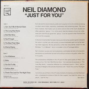 Neil Diamond - Just For You