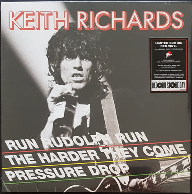 Rolling Stones (Keith Richards)- Run Rudolph Run - Red Vinyl