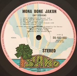 Stevens, Cat - Mona Bone Jakon