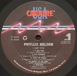 Nelson, Phyllis - I Like You